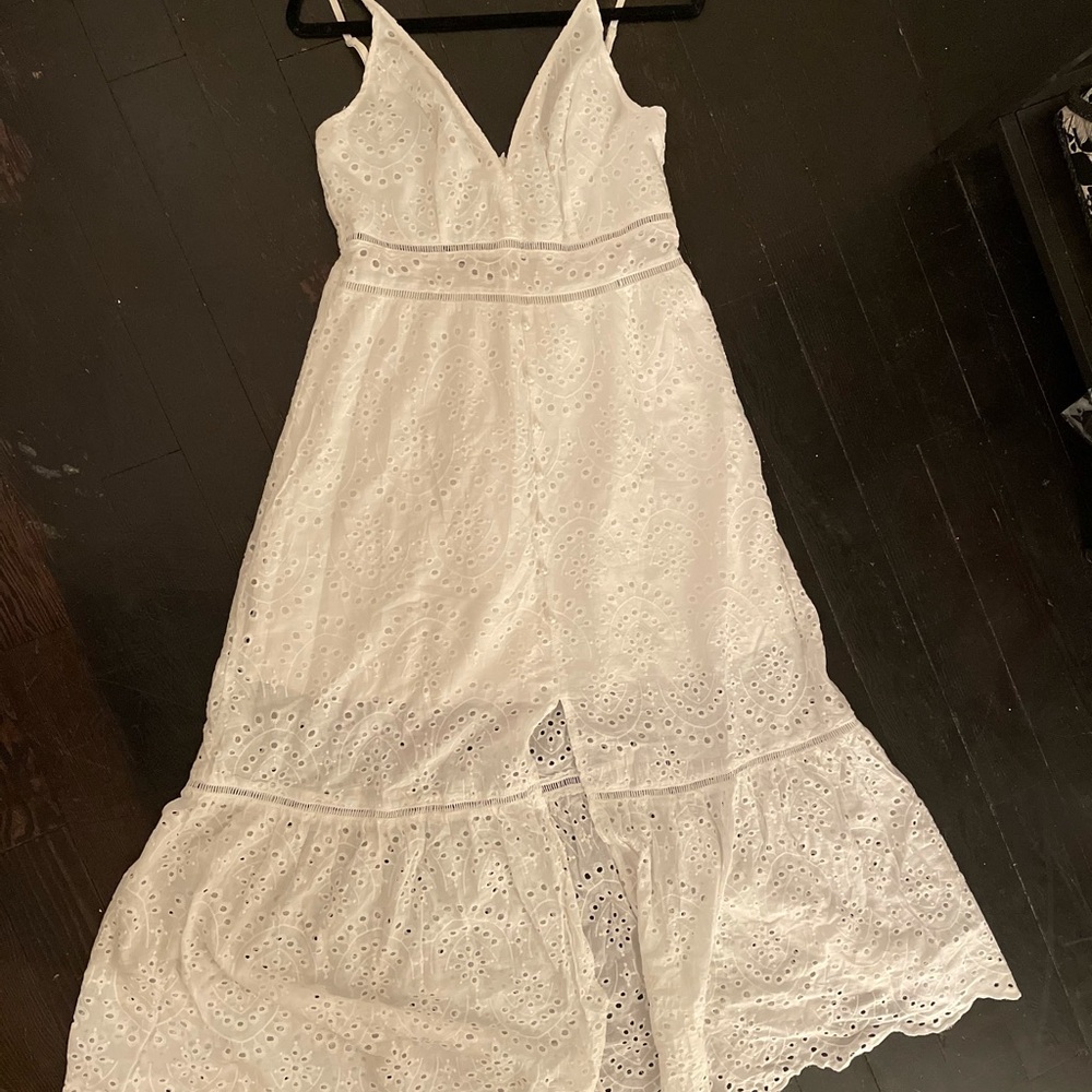 Eyelet Lace Midi Summer dress